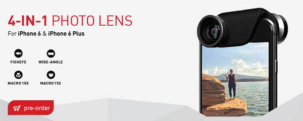 Akıllı Telefonla Kullanabileceğiniz 10 Aksesuar 2 Olloclip 4-in-1