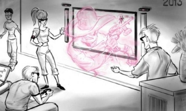 Microsoft Sanal Gerceklik Cihazi Gelistiriyor!