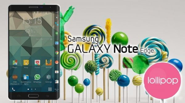 Samsung Galaxy Note Edge’e Android 5.0.1 Gelecek Mi?