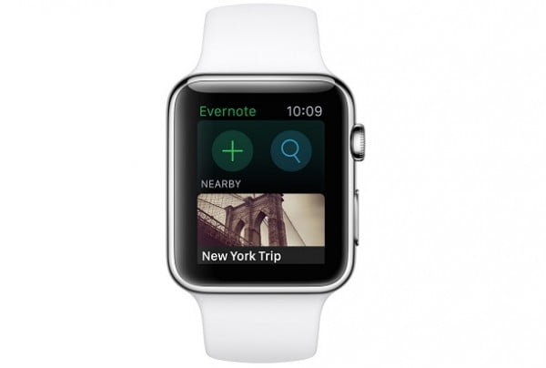 Evernote+Apple+Watch