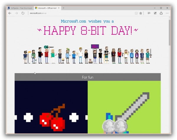 microsoft 8 bit kutlaması
