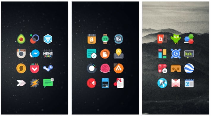 Android için 5 yeni ikon paketi! 2 crispy