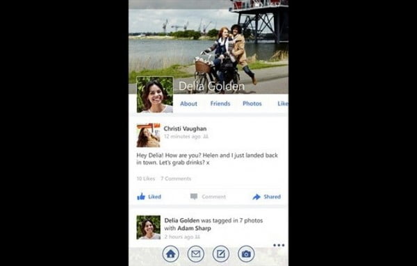 facebook windows 10