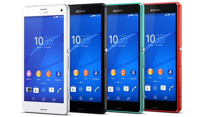 Küçük ve performanslı telefon Xperia Z3 Compact