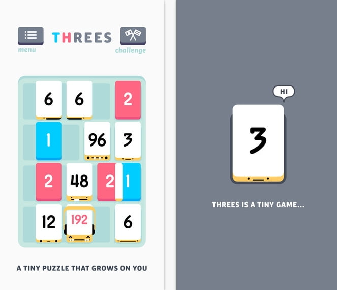 Haftanın en iyi oyunları: Threes