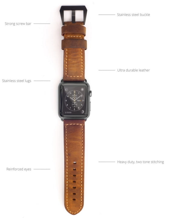 Apple Watch deri kayış : Nomad Strap