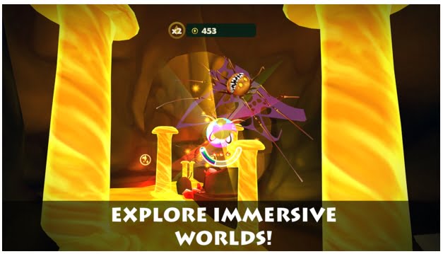 Cardboard uygulamaları : Lamper VR: Firefly Rescue