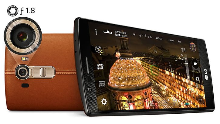 En hızlı kameralı 10 telefon LG G4