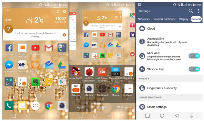 LG G5 özellikleri : Daha hızlı bir arayüz