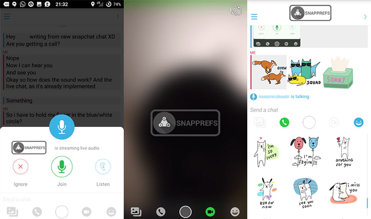 snapchat-arama-ozelligi