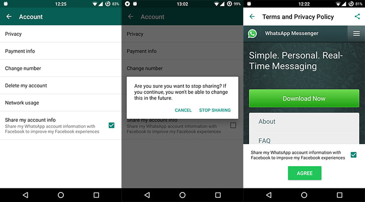 WhatsApp ve Facebook
