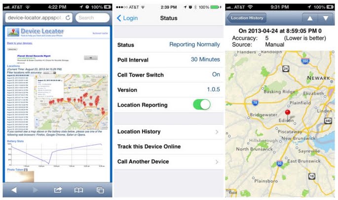 Kaybolan iPhone'u bulan 5 ücretsiz uygulama! 2 Kaybolan iPhone bulma : Device Locator