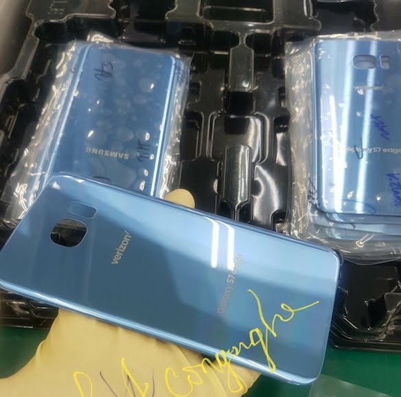 samsung galaxy s7 edge blue coral mavi