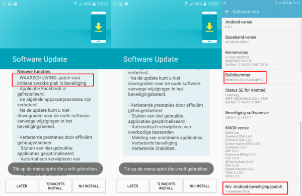 Samsung Galaxy A5 için Kritik Güncelleme 2 galaxy a5 2016