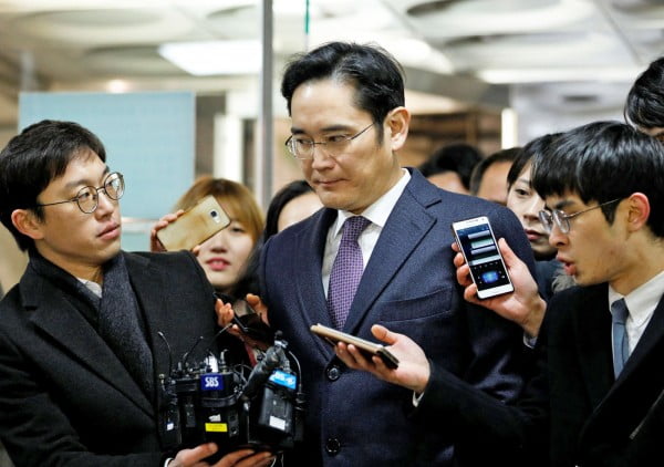 Samsung başkan yardımcısı tutuklandı