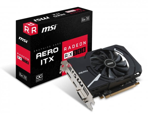 Radeon RX 550 AERO ITX 2G OC_box+Card