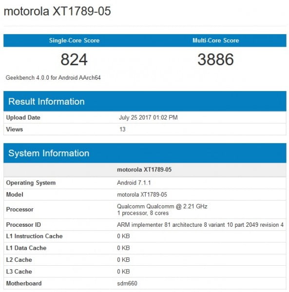 Motorola Moto X4'ün Özellikleri Ortaya Çıktı