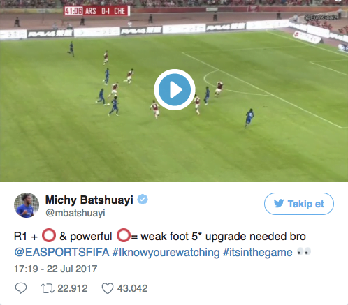 Michy Batshuayi’den ilginç FIFA 17 talebi 2 fifa 17