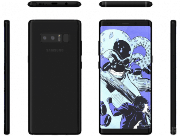 Samsung Galaxy Note 8 Yine Gözüktü