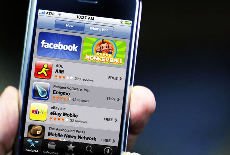 iPhone 8 2008 App Store