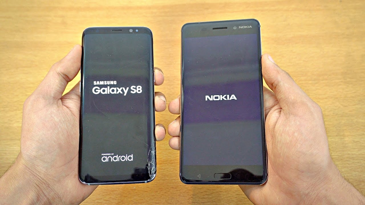nokia 8 vs galaxy s8 p