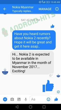 Nokia 2'nin Satış Tarihi Belli Oldu 2 chat