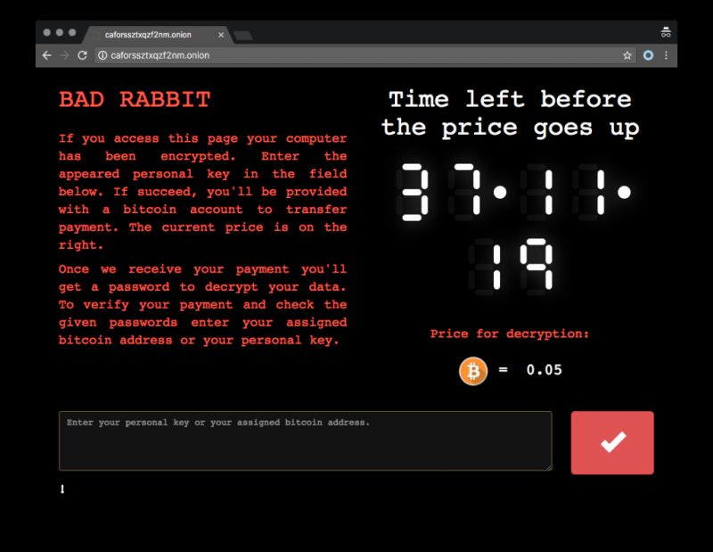 Bad Rabbit hack