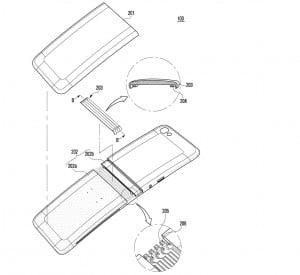Samsung'un yeni katlanabilir telefonu Galaxy X, iPhone X'le kapışacak 3 Galaxy-X-Patent-Design
