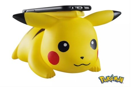 iPhone X için kablosuz Pikachu şarj pedine ne dersiniz?