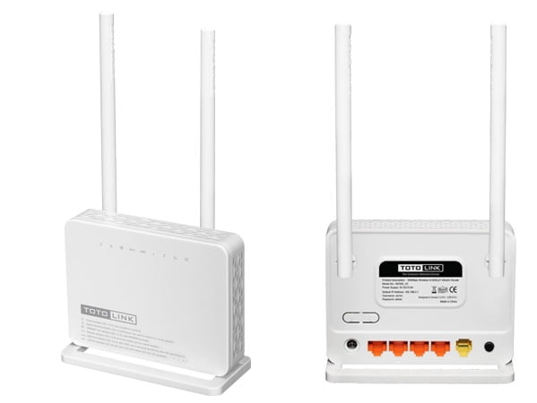 Toto Link ND300 Wireless N ADSL Modem Router