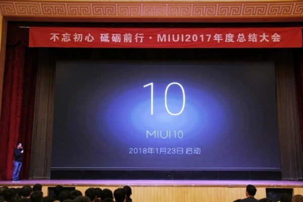 MIUI 10 çok farklı olacak