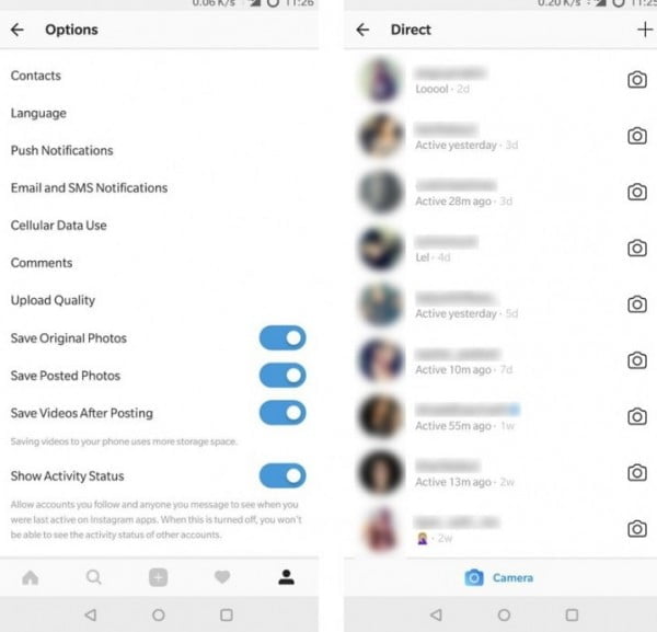 Instagram'a aktivite güncellemesi geldi. Kim, ne yapıyor?