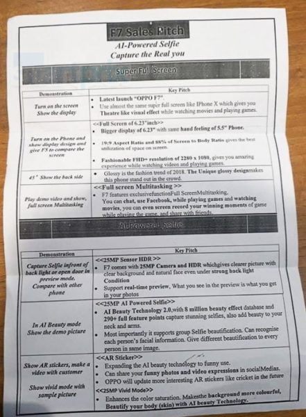 Oppo F7'i selfie kamerası ile dikkat çekiyor