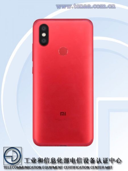 Xiaomi Mi 6X Sertifika Alırken Görüldü 2 Xiaomi Mi 6X 2