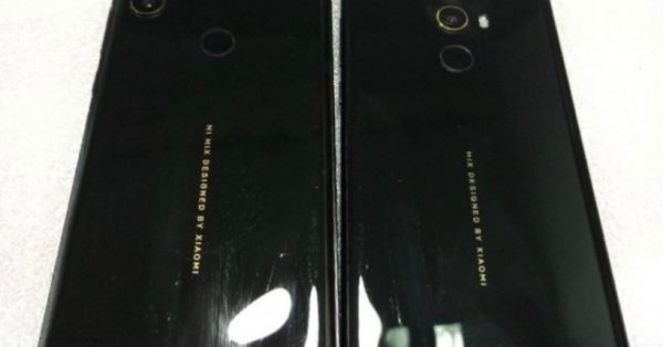 Xiaomi Mi Mix 2s'in çift arka kamerası görüldü