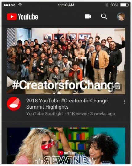 youtube dark