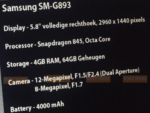 Galaxy S9'dan daha iyi bir telefon yolda: S9 Active