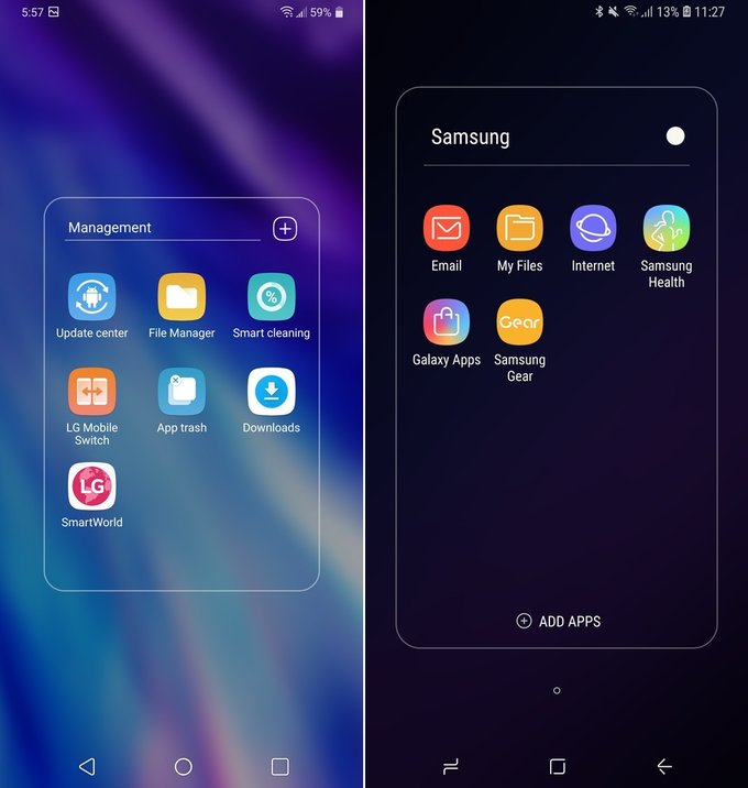 LG G7 ThinQ ile Galaxy S9 7