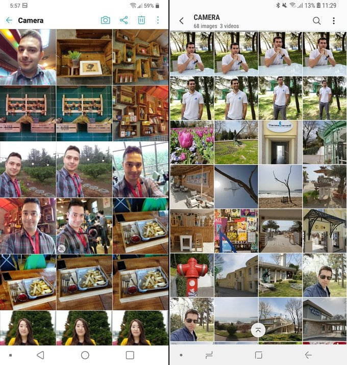 LG G7 ThinQ ile Galaxy S9 9