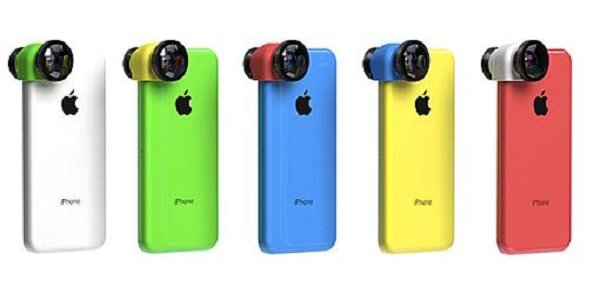 iPhone 5C'lere Renkli Lensler Geliyor! 2 5clens