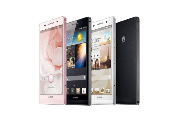 Huawei Ascend P6 Farklı renklerde