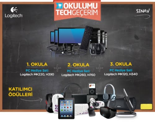 Logitech Okulumu Tech Gecerim -odullu