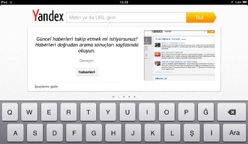 Yandex.arama . motoru