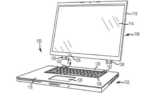 apple-patent ipad macbook kablosuz şarj