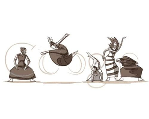 martha graham google doodle