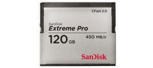 120GB SanDisk Extreme Pro CFast 2.0 manset