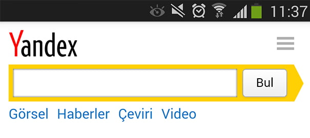 Yandex browser yenilendi manset