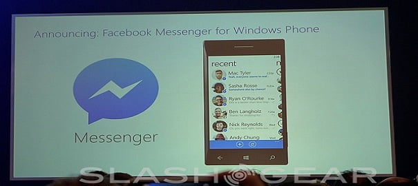 Windows Phone'a Facebook Messenger Gelecek 21 facebookmessengerön