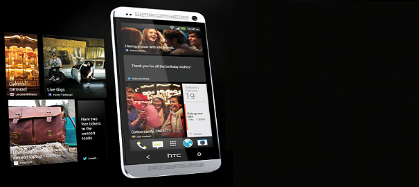 HTC One BlinkFeed