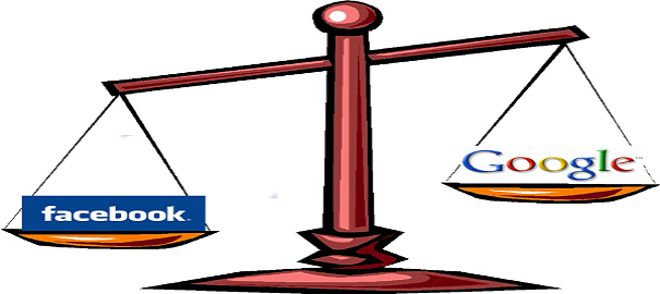 facebook vs google